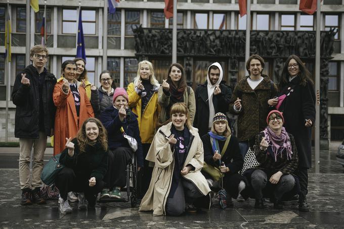 Inštitut 8 marec v začetek zbiranja milijon podpisov za vseevropsko kampanjo za varen in dostop splav | Foto: Katarina Kolenc